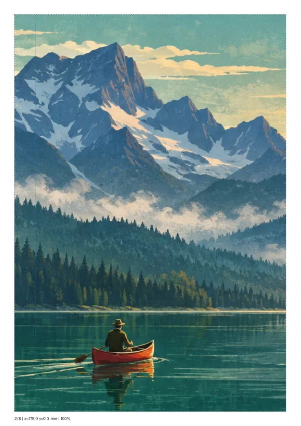 Lake display board — output 2