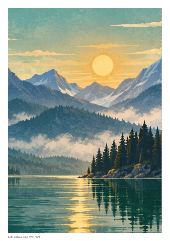 Lake display board — output 3