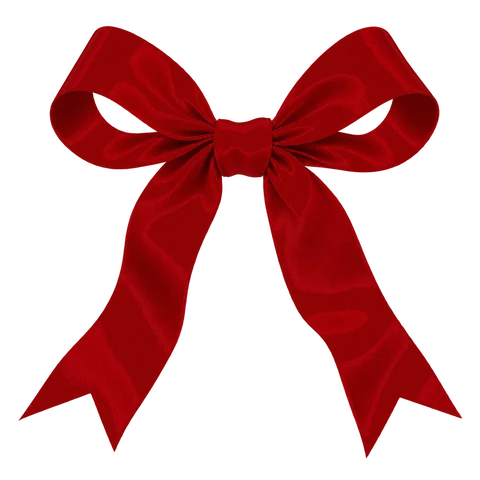 Sample a deeper red from the ribbon itself — actual output