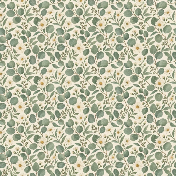 Botanical wallpaper density — actual output