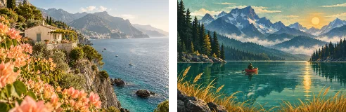 Travel card atlas — actual output
