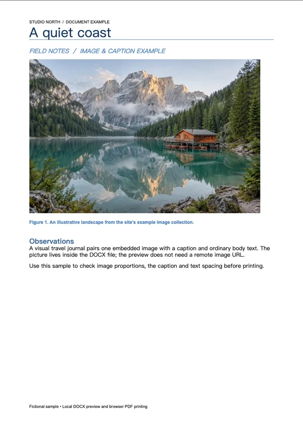 Word naar PDF in je browser — Voorbeeld 3 — Invoer